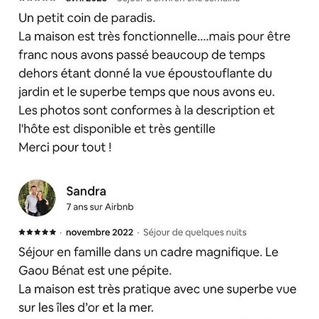 Gaou Benat, village des fourches, Label patrimoine XXe siècle Bormes-les-Mimosas Esterno foto